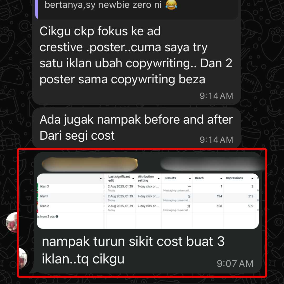 Testimoni pelajar 16